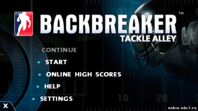 Backbreaker tackle alley