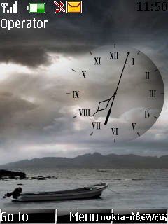 Тема Sky Clock